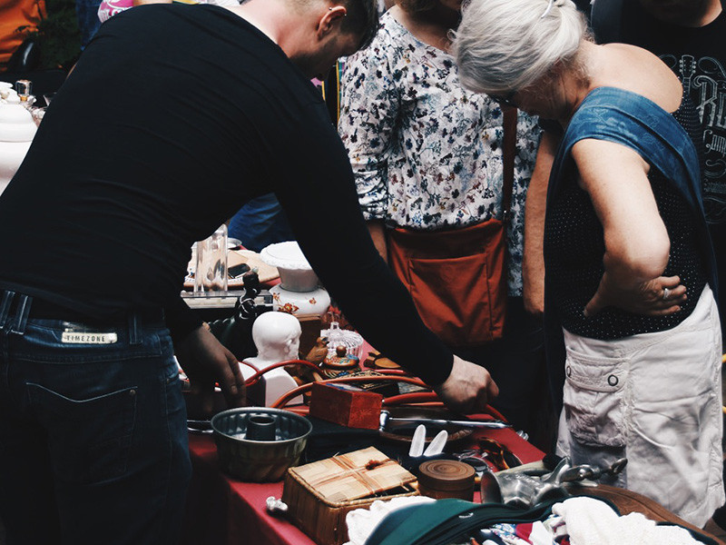 Kulturflohmarkt mir Live Musik