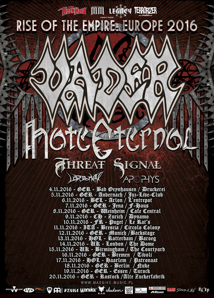 Poster MM Vader Hate Eternal